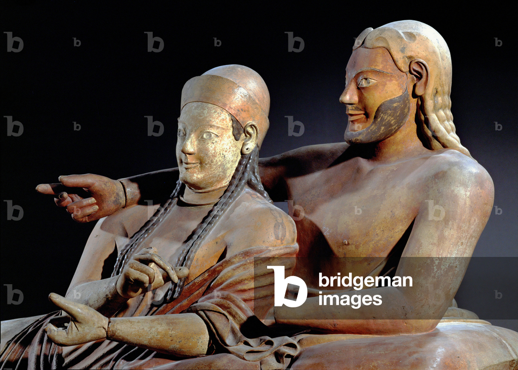 Sarcofago di una coppia di ...