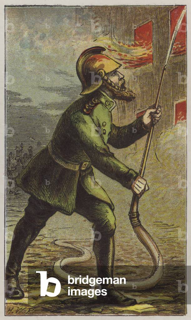 Pompier (coloris litho) par H.W. Petherick