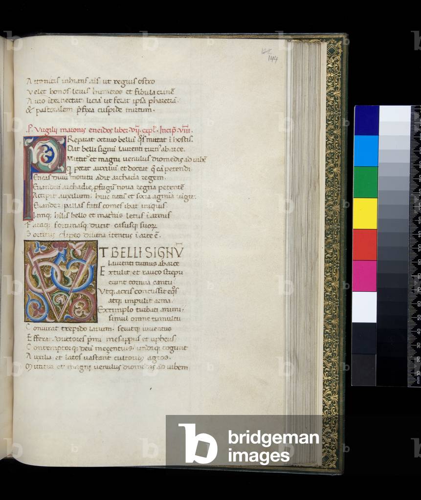 Image of Manuscript depicting Ms 305. Virgil by Master of the Vitae Imperatorum