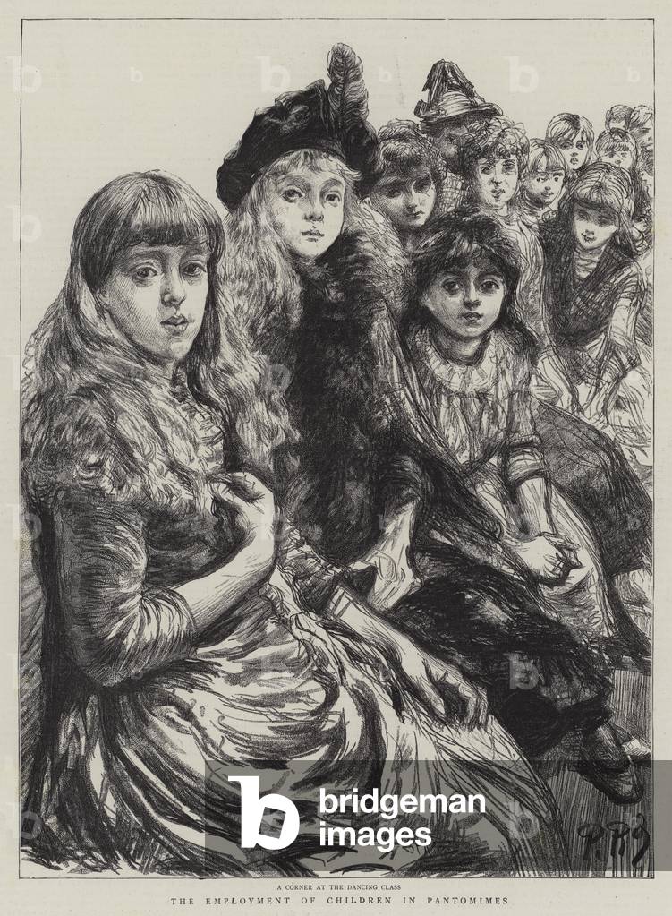 The Employment of Children in Pantomimes (engraving)