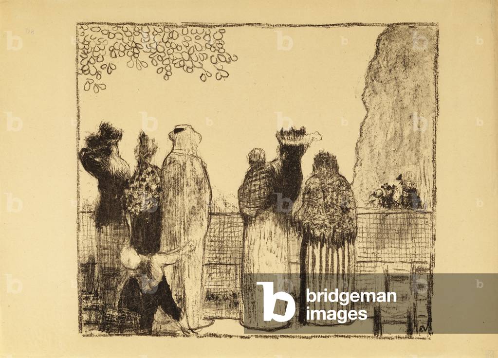 Le Tuileries, 1895 (litografia)