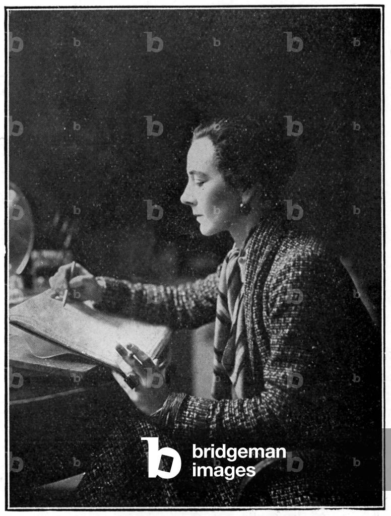 "Gladys E. Calthrop", b/w
