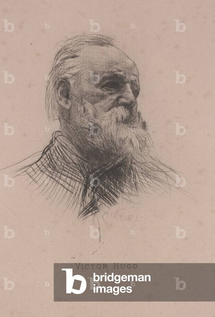 Victor Hugo, 1882-83 (acquaforte)