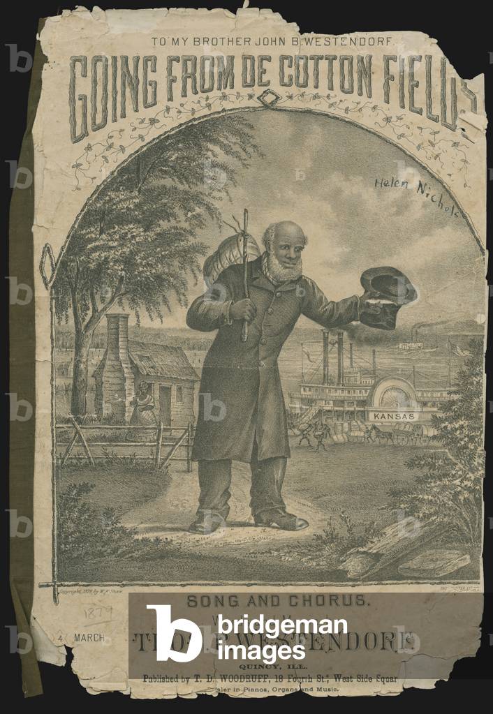 Going From De Cotton Fields, 1879 (Druck)