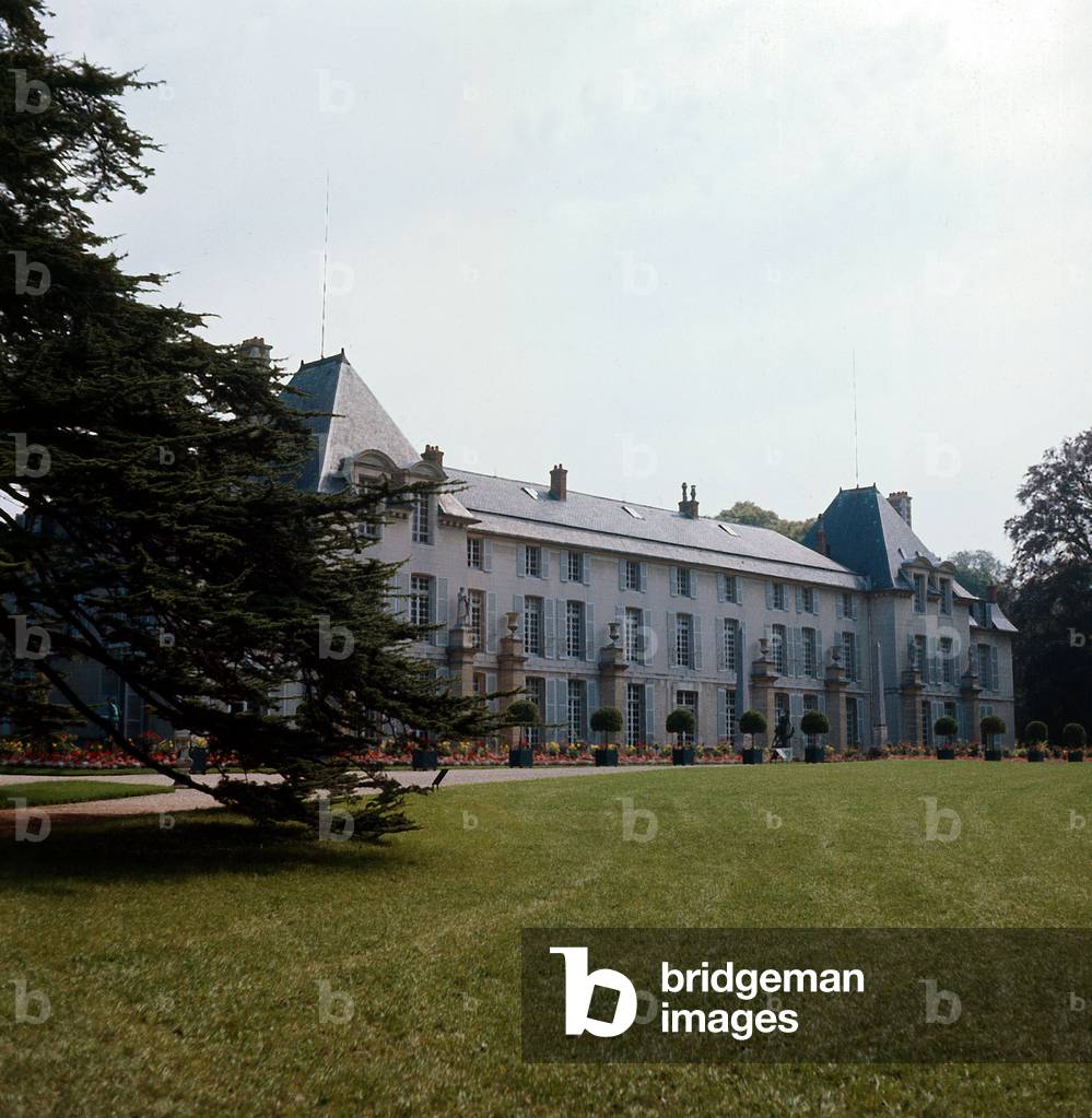 Image of Castle of Malmaison, near Paris, house of Napoleon Bonaparte and