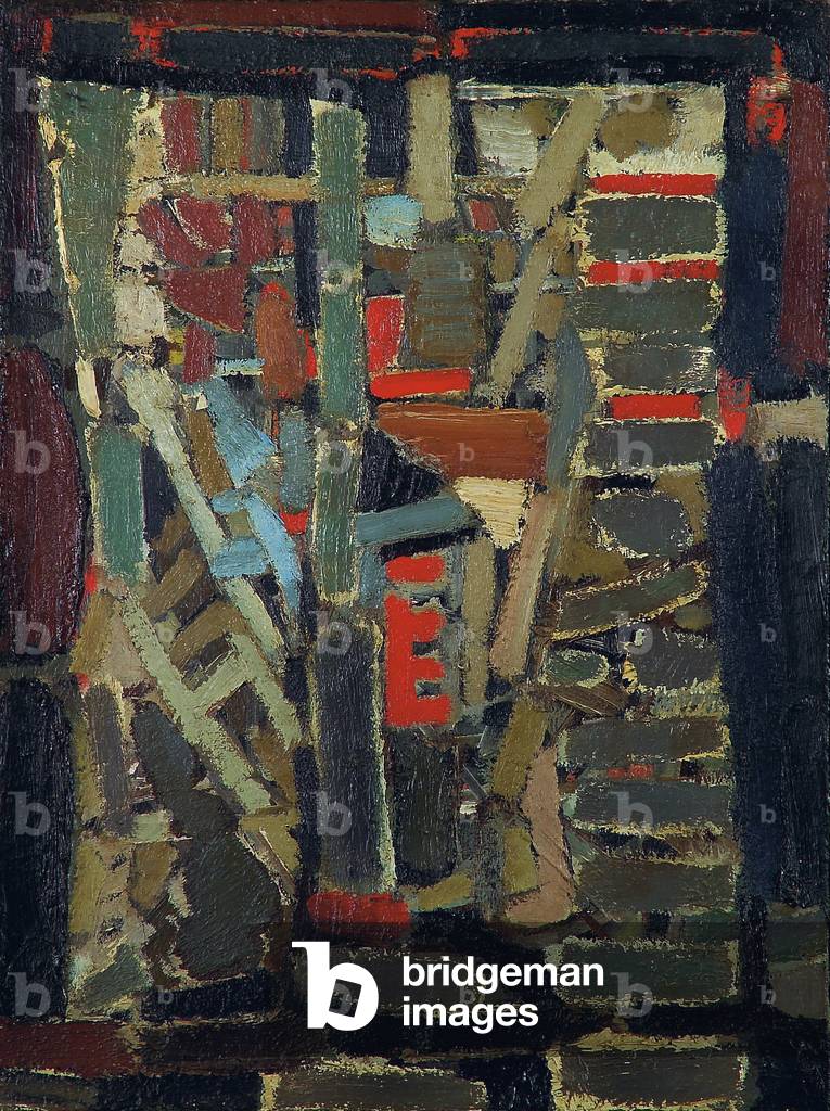 Immagine di Dipinto "Composizione", 1946 di Nicolas de Stael