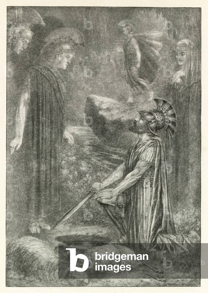 Illustrazione per l'Odissea di Omero (litografia)