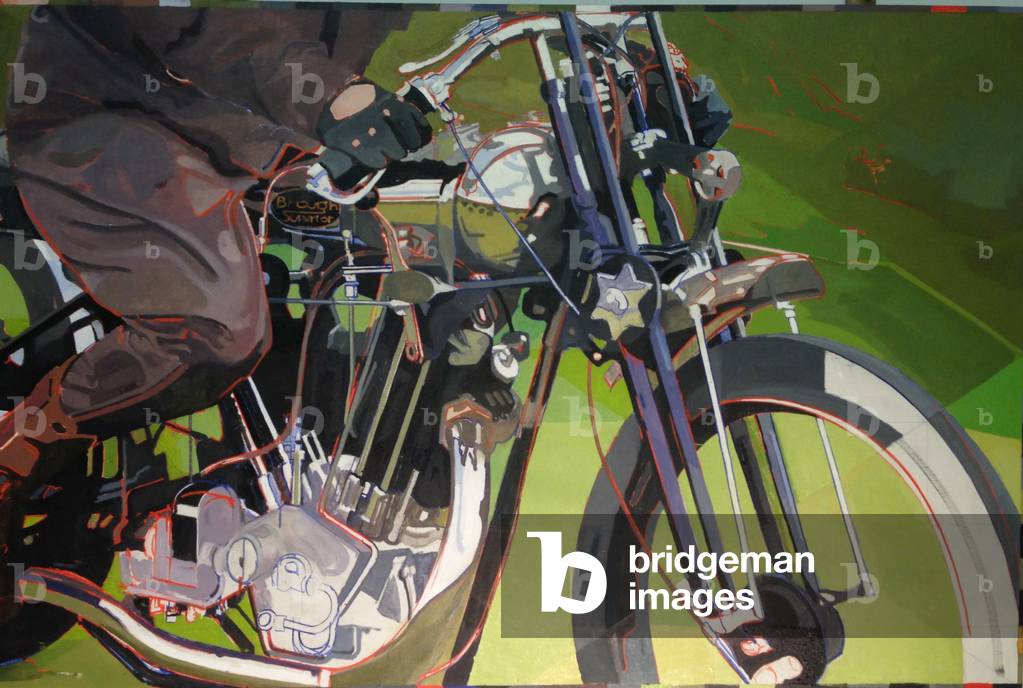 Bild von Gemälde "Le Vak Brough" 2013 von Piers Ottey