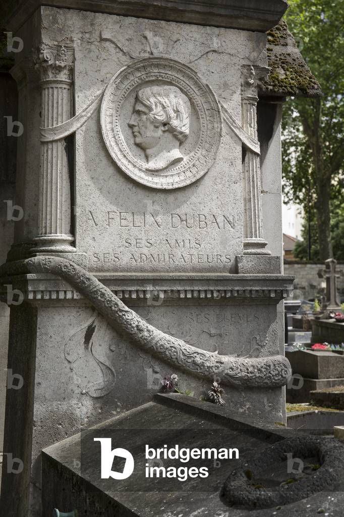 Immagine di Fotografia "Tomba di Felix Duban. Cimitero di Montparnasse"