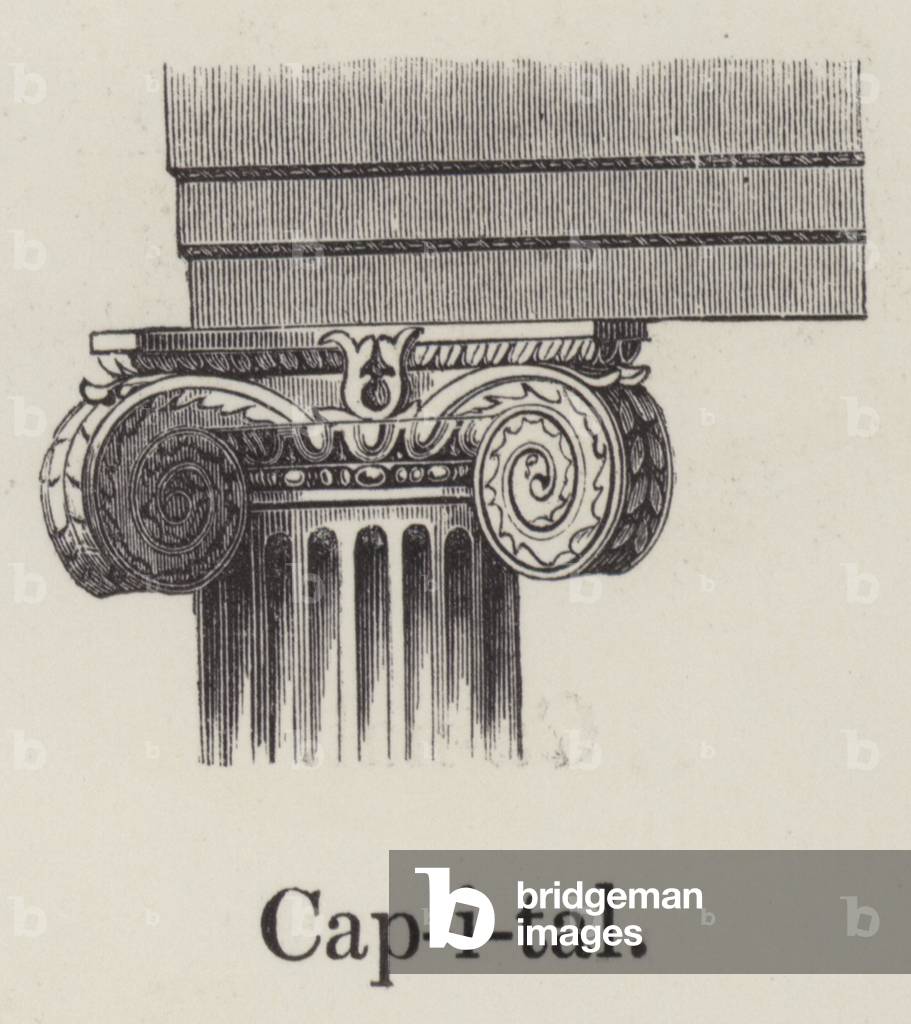 Capital (engraving) by English Artist