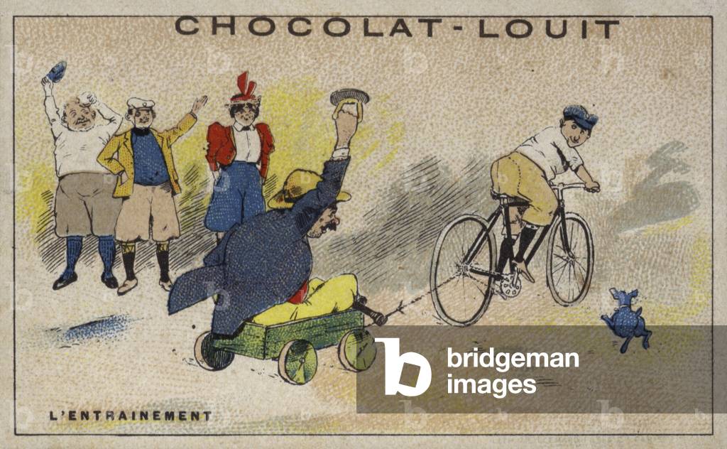 L'Entrainement (chromolitho) by French Artist