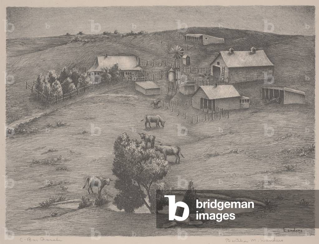 C-Bar Ranch (litografia)