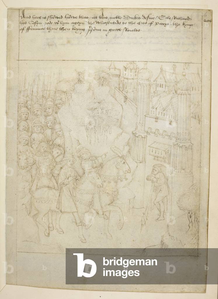 Cotone Julius E. IV, art. 6, I «Concorsi di Beauchamp», c.1483 (inchiostro su pergamena)