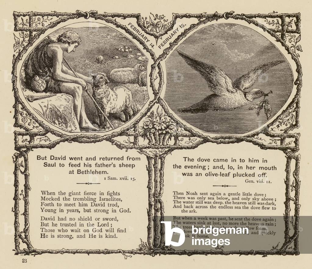 "Pagina dal pane quotidiano per bambini (incisione)" 1801 di English School