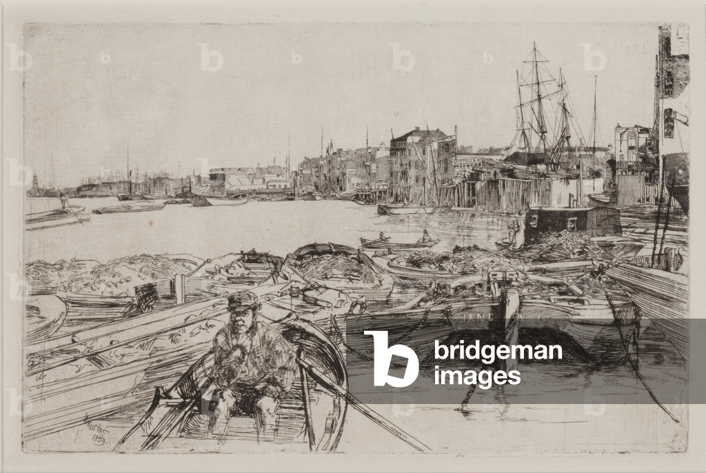 Der Pool, 1859 (Radierung)