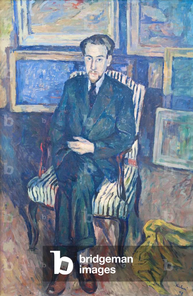 Immagine di Dipinto "Ritratto di un uomo seduto", 1942 di Enrico Paulucci