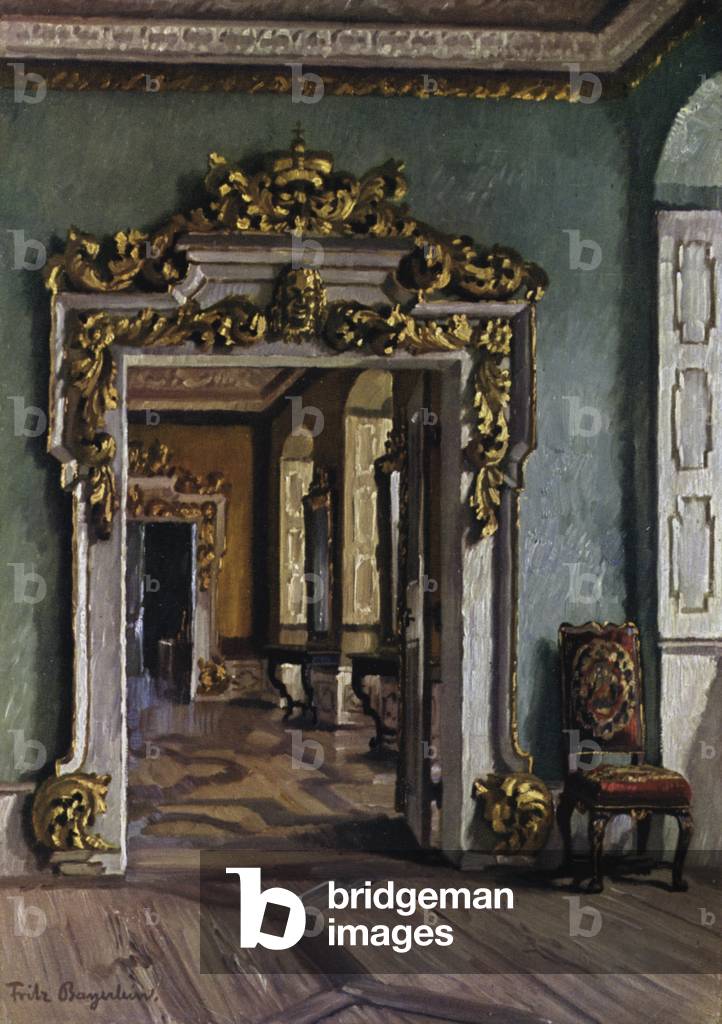 "Barock Türöffnung in der Residenz" von Fritz Bayerlein