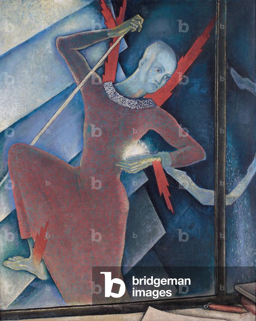 Immagine di Dipinto "Angelo ascendente" 1929 di Glyn Warren Philpot