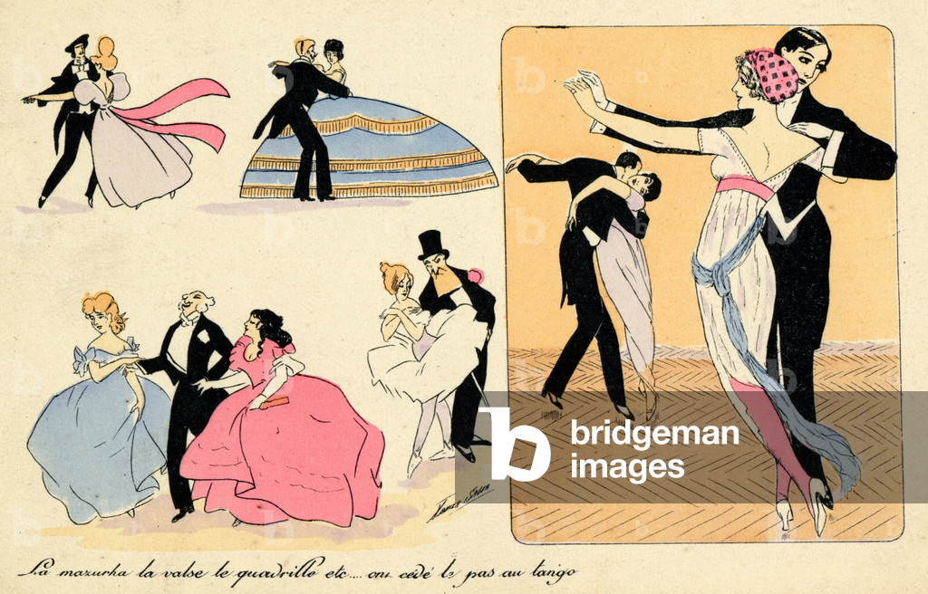 Coppie di ballo - mazurka