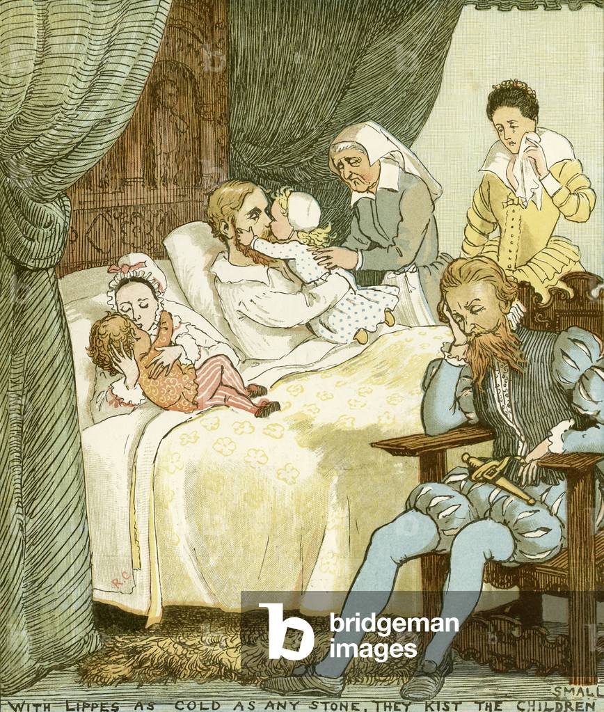 I bambini nel bosco, XIX secolo (stampa)