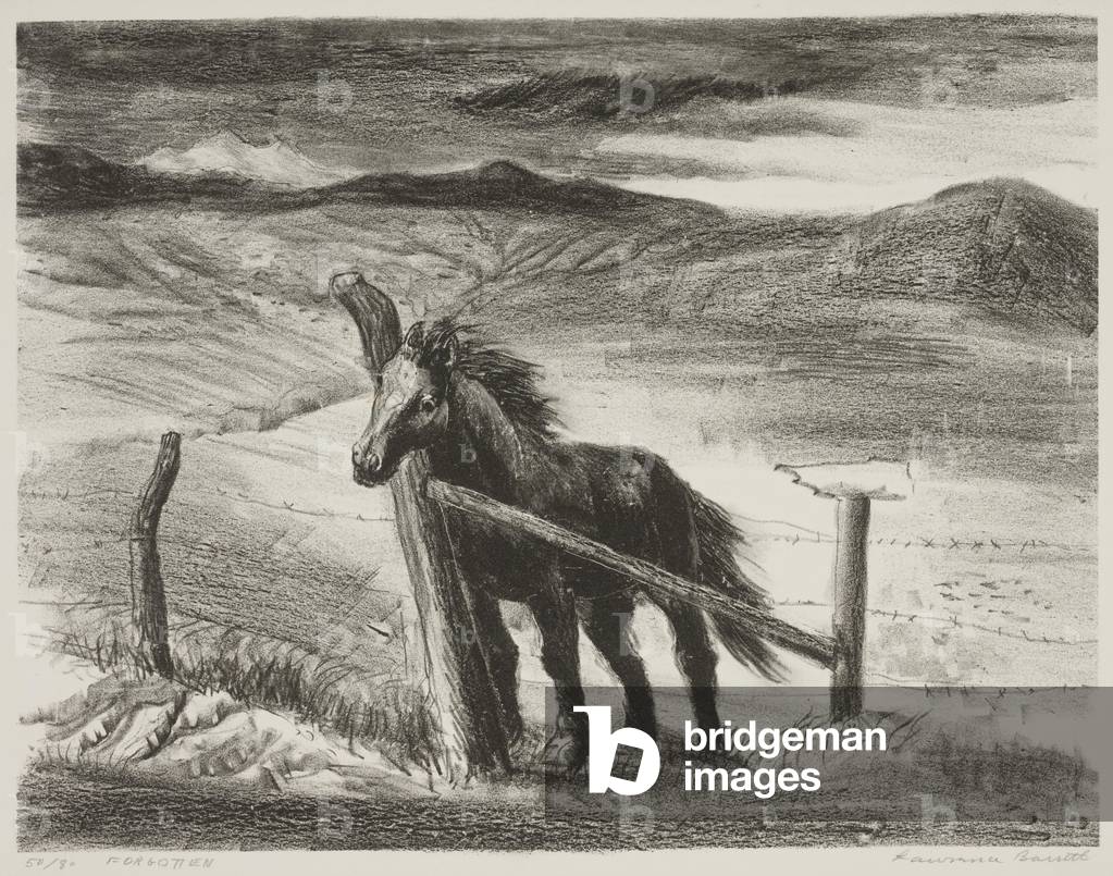 Forgotten, c.1940 (litho)