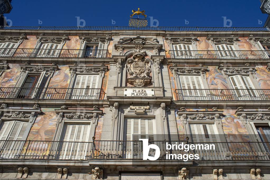 "Facciata di Casa de la Panaderia su Plaza Mayor" 2019 di Sergi Reboredo