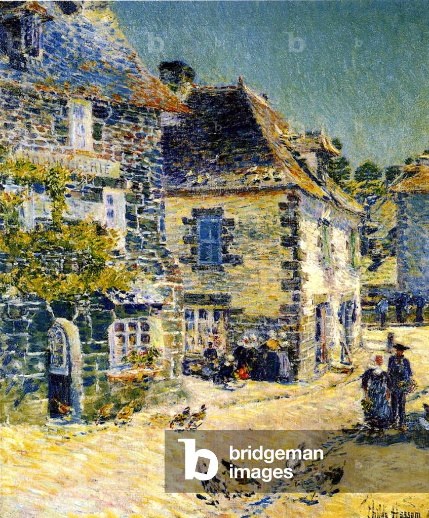 Immagine di Dipinto "Pont Aven", 1897 di Childe Frederick Hassam