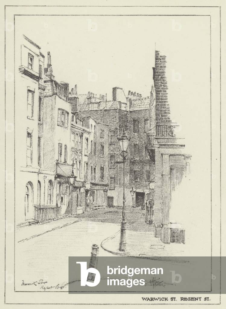 Warwick Street, Regent Street (lito)