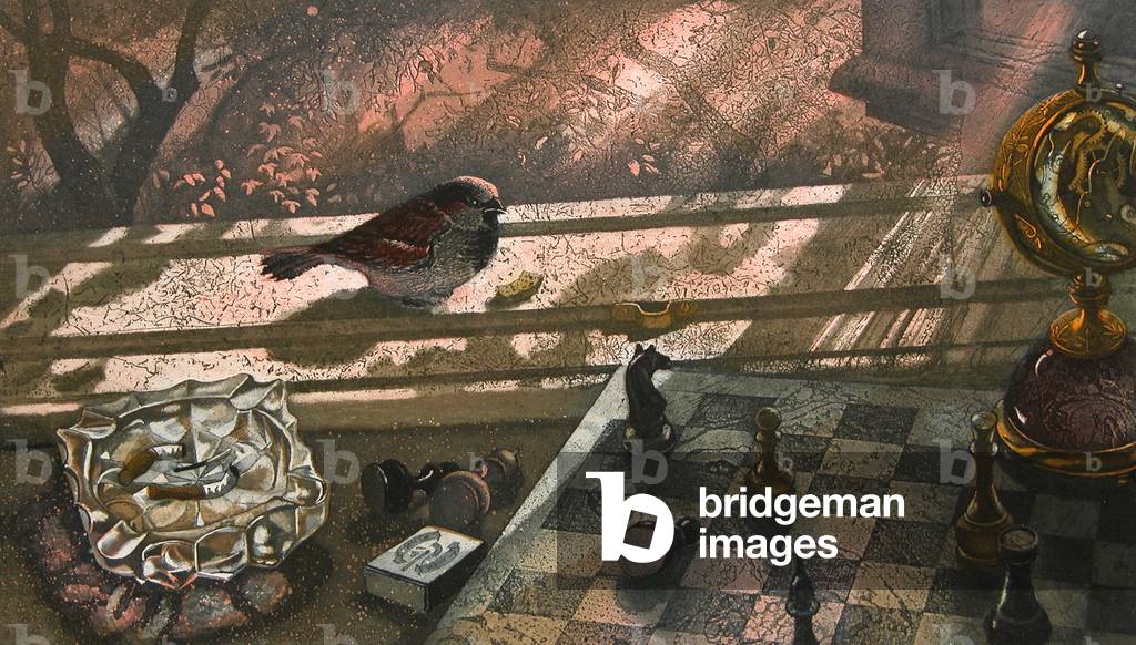 Morceaux d'échecs oubliés, 2005 (gravure)