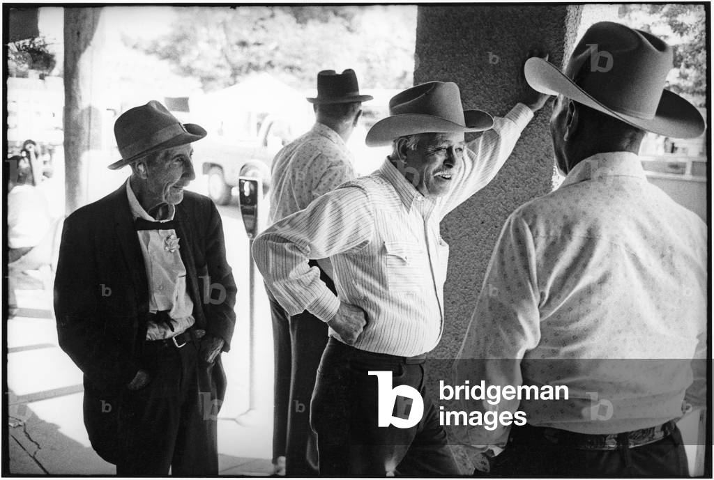 Taos, New Mexico, USA, 1970s (b/w photo)