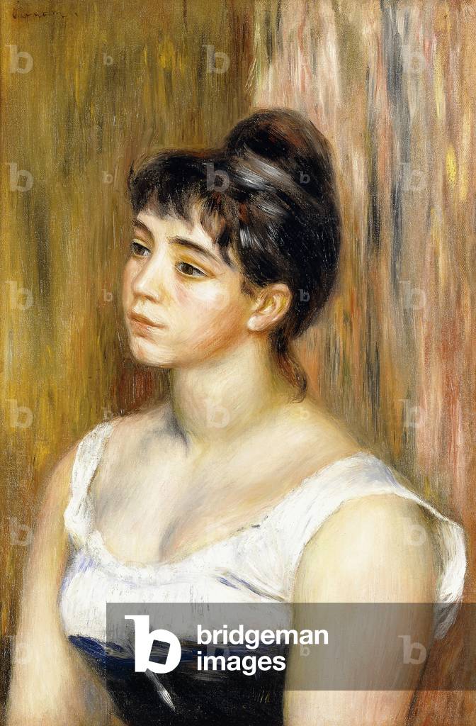 Porträt von Suzanne Valadon, c.1885 (öl auf leinwand)