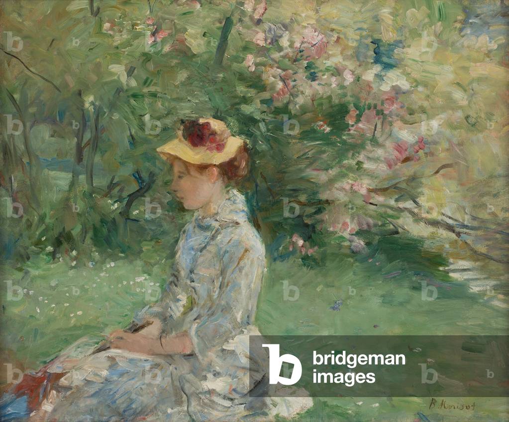 Etude de plein-air, ou Dans l'ile, 1880 (Öl auf Leinwand)