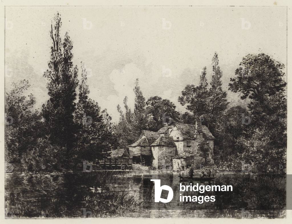 Iffley Mill (etching)