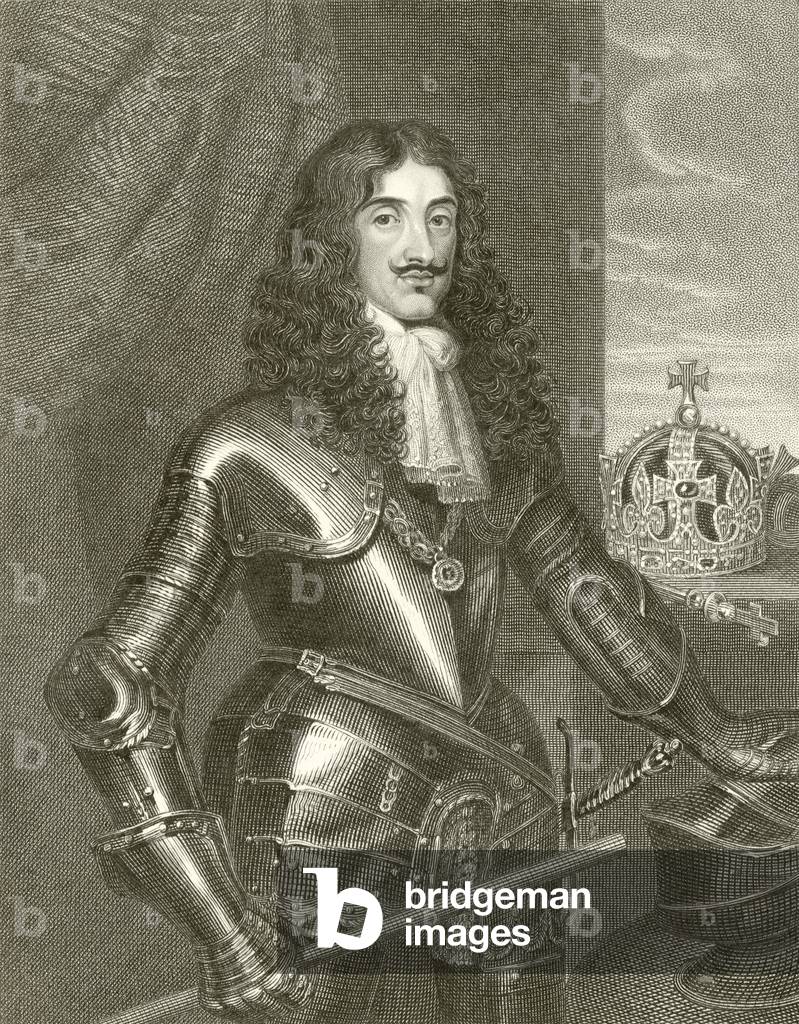 König Karl der Zweite (Gravur)