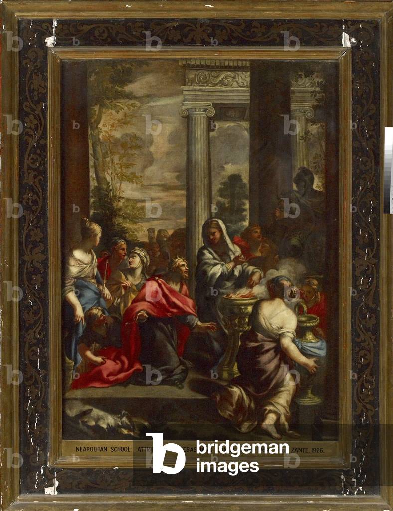 L'idolatria di Salomone, c. 1675 - 1695 (olio su tela)