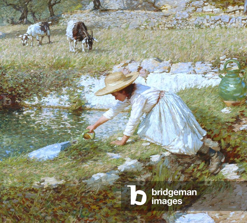 A Provencal Stream, c.1903 (oil on canvas)