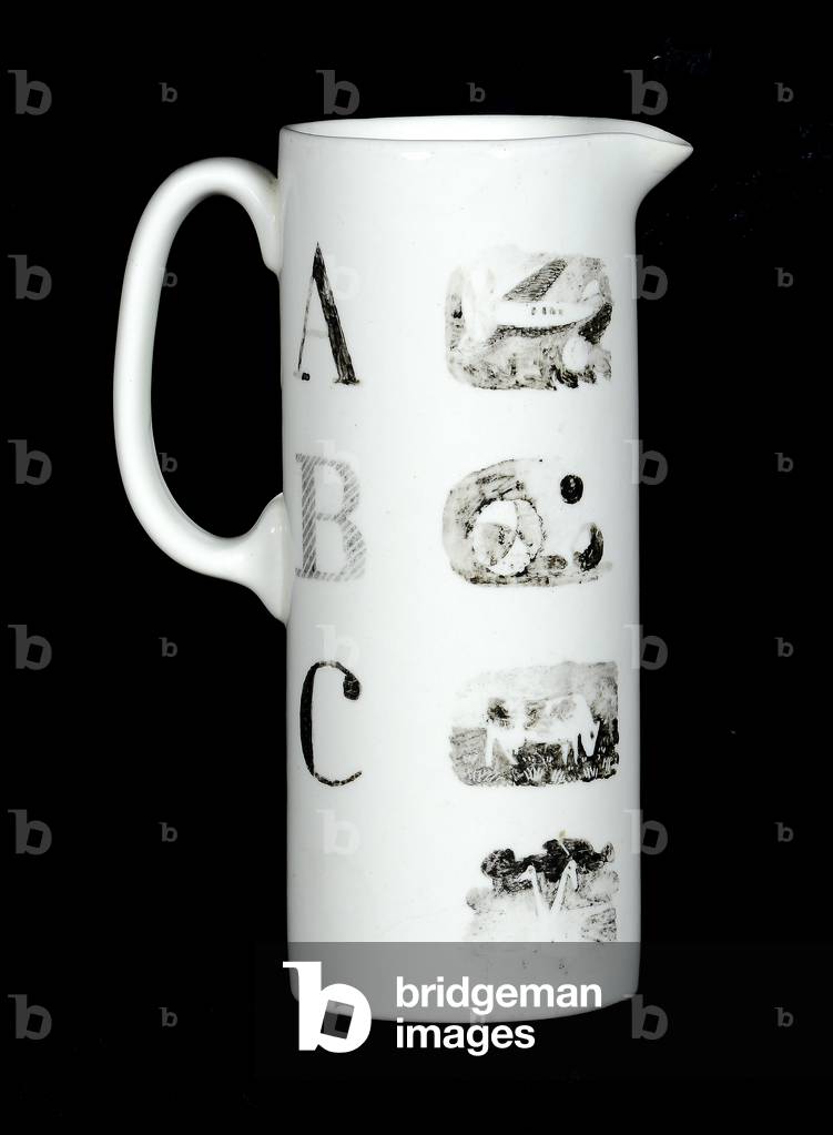 A Hand-Decorated Jug (ceramic) by Kenneth Rowntree