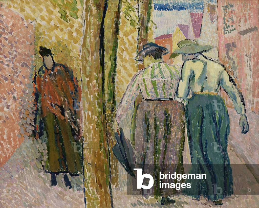 Image of Painting depicting Ladies in Friar's Walk 1912 by Duncan Grant