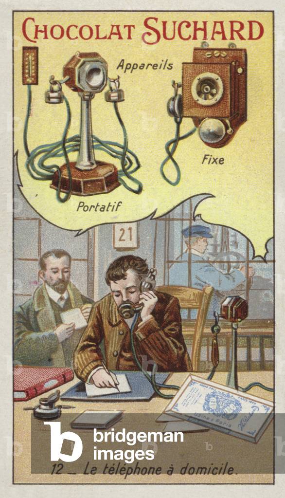 Telefono di casa (chromolito)