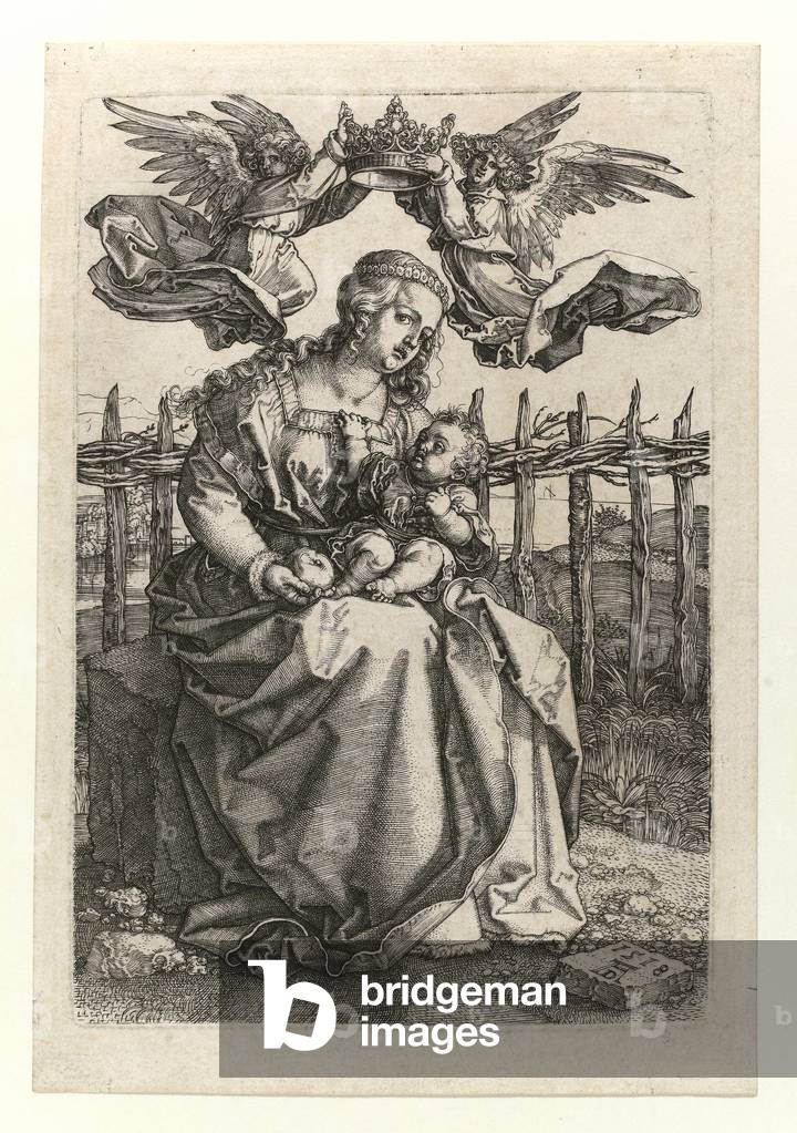 "Die Madonna mit Kind" 1518 von Albrecht Dürer or Duerer