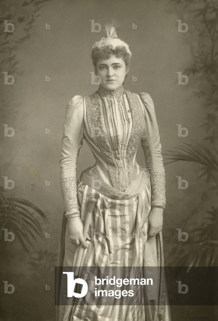 Immagine di Fotografia "Agnes Huntington" 1801, b/w