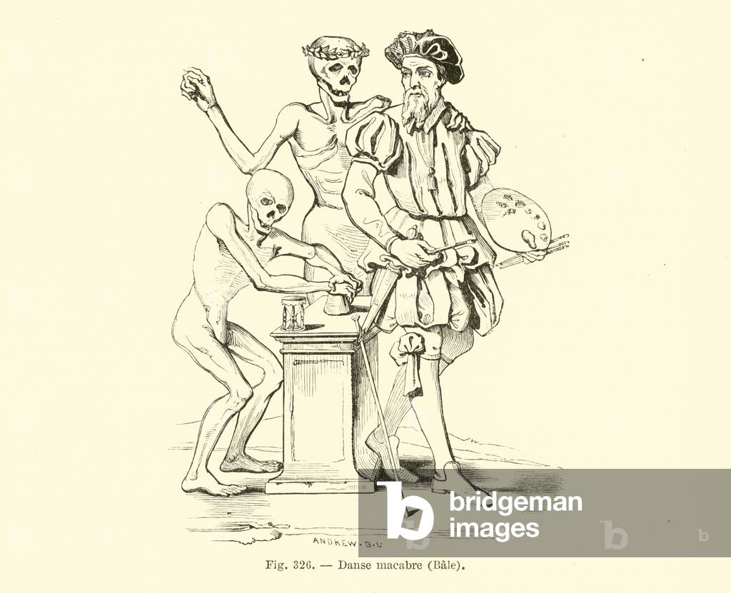 Danse Macabre (Litho)