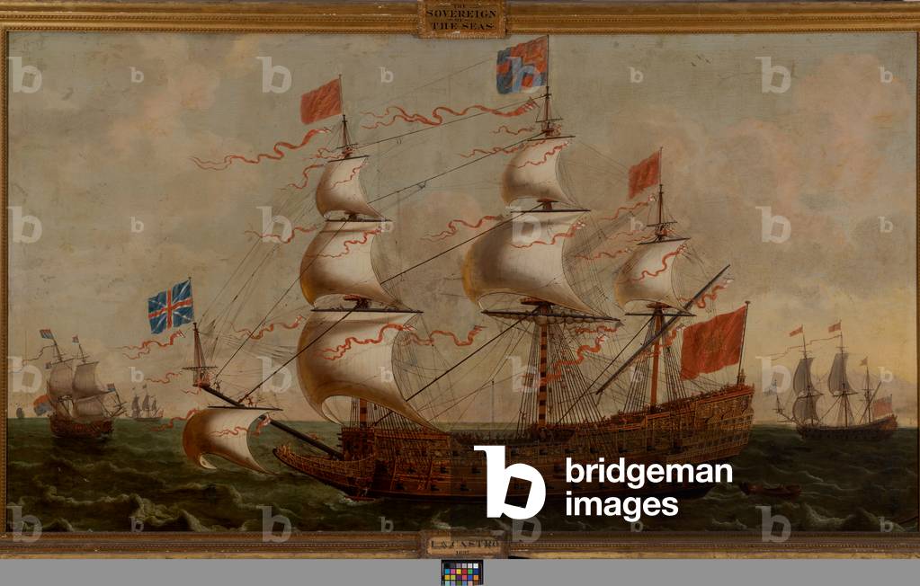Image of Painting depicting Sovereign of the Seas 1601 by Lorenzo a Castro