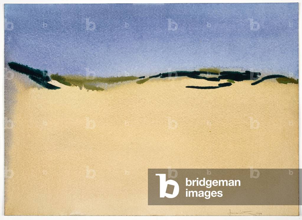 Immagine di Disegno "Dune Calligraphy", 1999 di Joel Janowitz