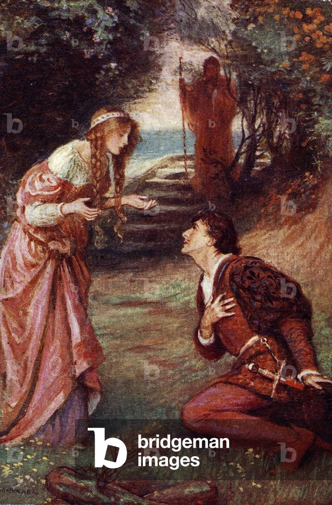 Immagine di Stampa "Illustrazione dell'opera teatrale "La Tempesta" William Shakespeare (stampa)"