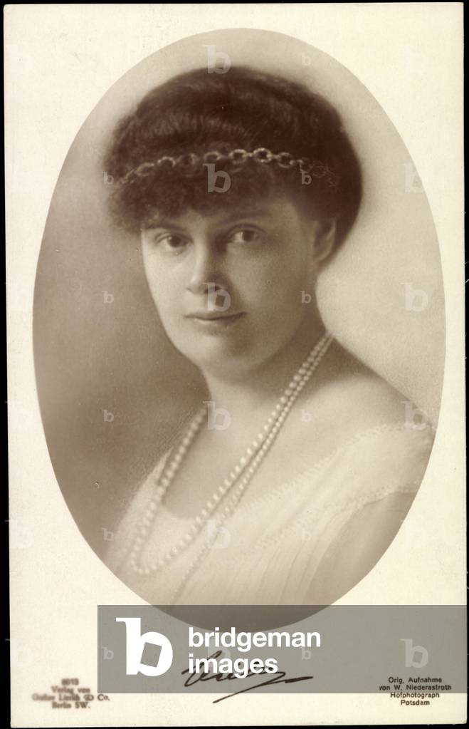 Ak Crown Princess Cecilie de Prussia, Liersch 8013 (foto b/n)