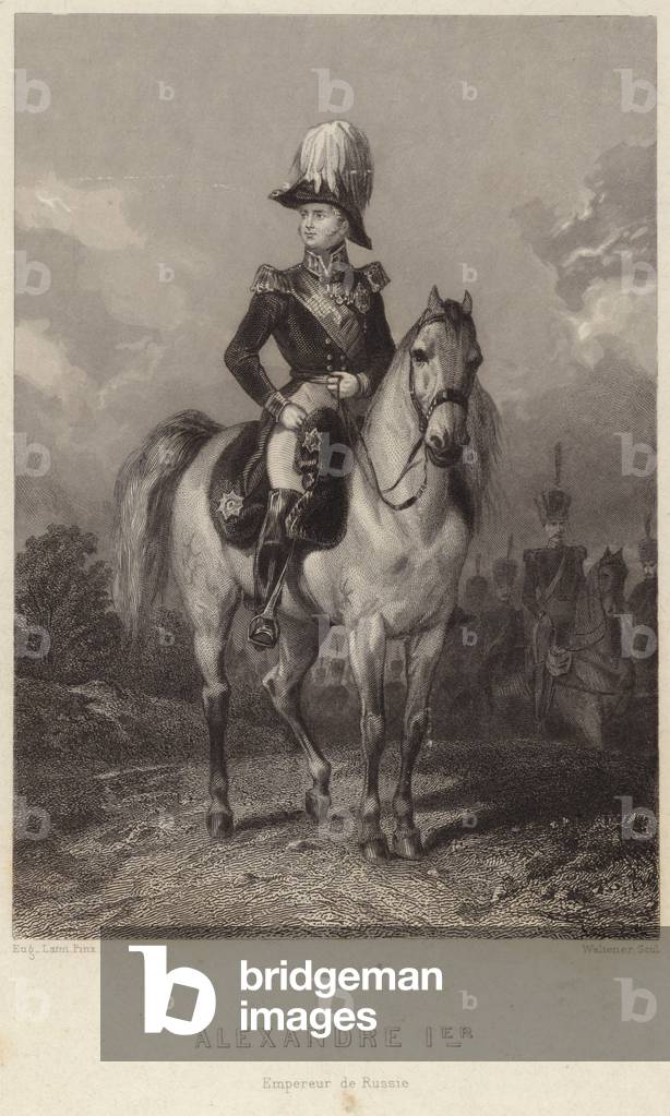 Alexander I of Russia (engraving)
