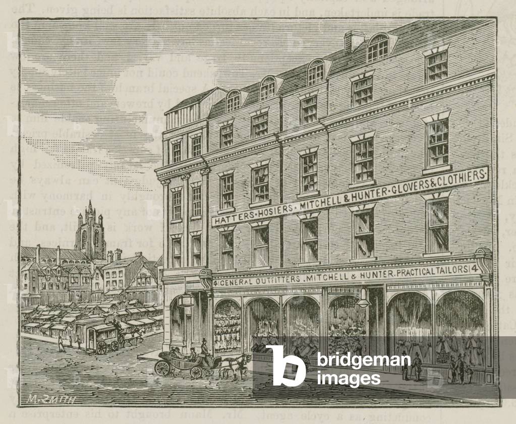 "Mitchell und Hunter" 1801 von English School