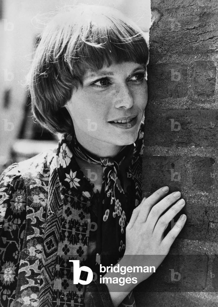 Immagine di Fotografia "Mia Farrow" 1972 di Unknown photographer, b/w