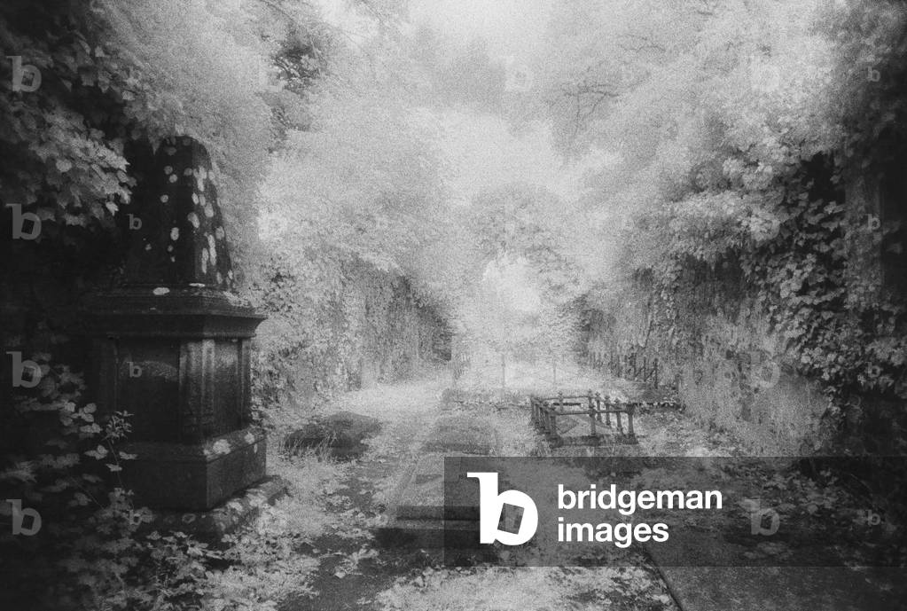 Image de Photographie représentant Chapelle en ruines par Simon Marsden, b/w